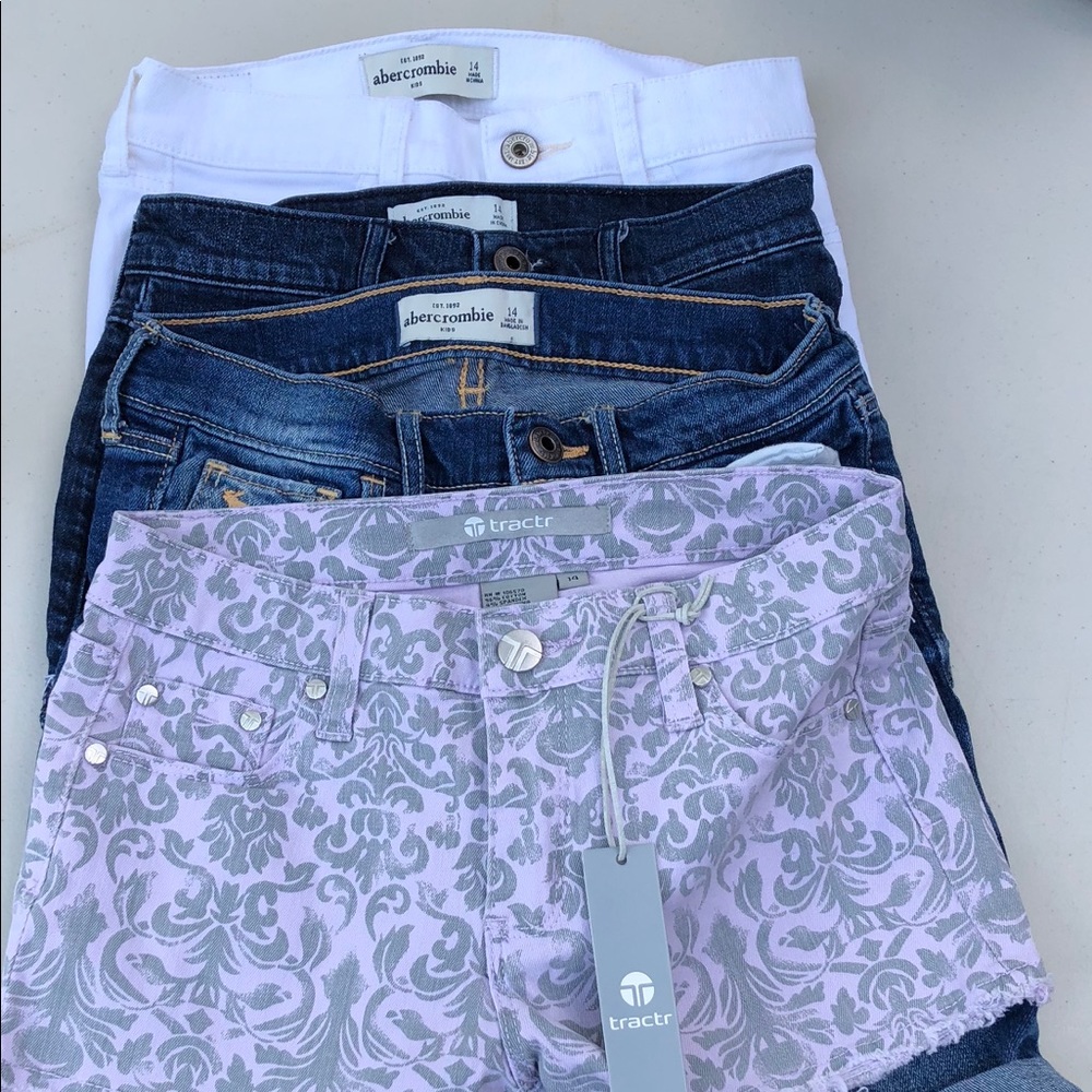 Four pairs of shorts!